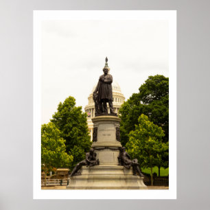 Garfield Monument, Washington DC Poster