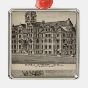 Garfield University, Kansas Metalen Ornament