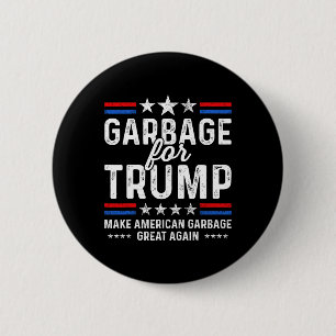 Garge voor Trump Maak Trump President van Amerika Ronde Button 5,7 Cm