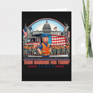 Garge Voor Trump Team Grabge Stem Trump Grappig Ga Kaart