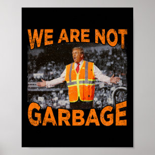 Garge Voor Trump - We Zijn Niet Garge Vlag Mega 20 Poster