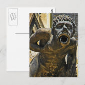 Gargoyle (1) briefkaart (Voorkant / Achterkant)
