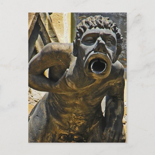 Gargoyle (1) briefkaart (Voorkant)