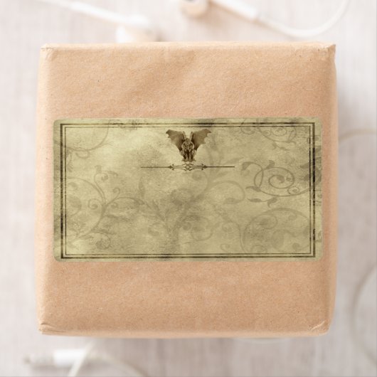 Gargoyle Apothecary Étiquette (En situation)