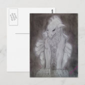 Gargoyle Briefkaart (Voorkant / Achterkant)