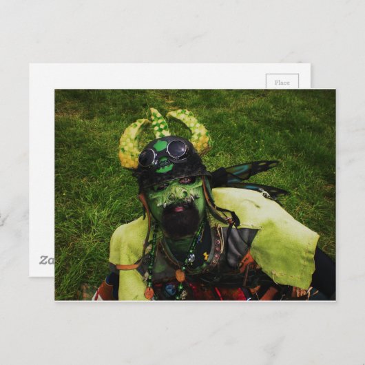 Gargoyle Briefkaart (Voorkant / Achterkant)