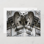 Gargoyle Briefkaart (Voorkant / Achterkant)