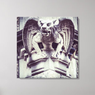 Gargoyle Canvas Afdruk