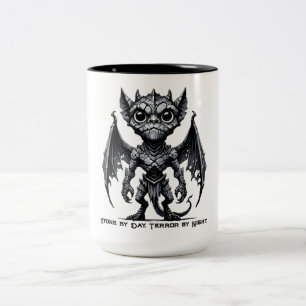 Gargoyle Demon Tweekleurige Koffiemok
