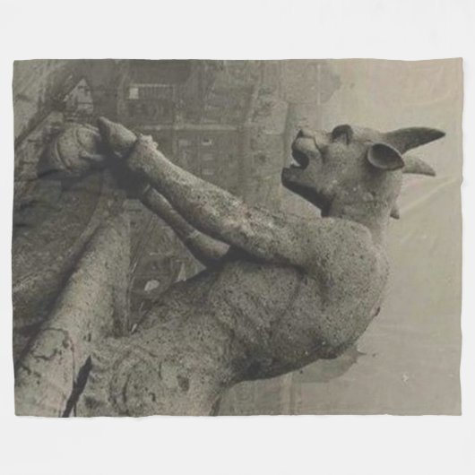 GARGOYLE FLEECE DEKEN (Voorkant (Horizontaal))