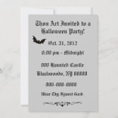 Gargoyle Gray Scrolls Kaart (Achterkant)