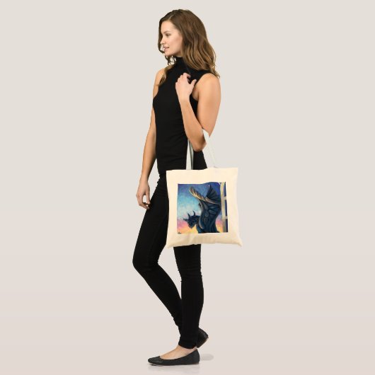 Gargoyle Guardian Tote Bag (Voorkant (model))