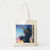 Gargoyle Guardian Tote Bag (Voorkant)