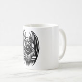 Gargoyle Illustratie Mok (Voorkant rechts)
