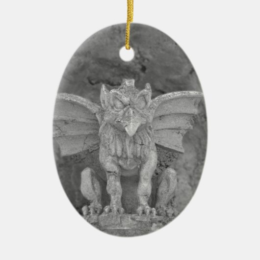 Gargoyle Keramisch Ornament (Voorkant)