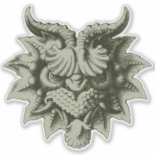 Gargoyle Masker 3 Sticker