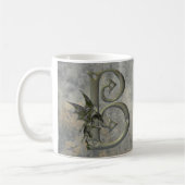 Gargoyle Monogram B Koffiemok (Links)