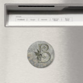 Gargoyle Monogram B Magneet (Insitu (Vaatwasser))