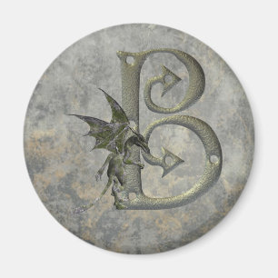 Gargoyle Monogram B Magneet