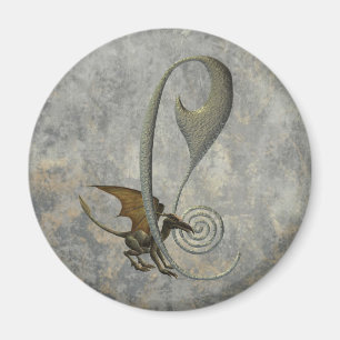 Gargoyle Monogram C Magneet