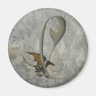 Gargoyle-monogram C Magneet