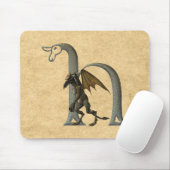 Gargoyle Monogram H Muismat (Met muis)