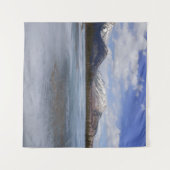 Gargoyle Mountain en Frozen Athabasca River Wandkleed (Voorkant (horizontaal))