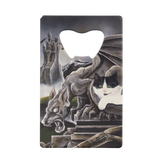 Gargoyle noir blanc (Dos)