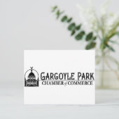 Gargoyle Park Chamber of Commerce briefkaart (Staand voorkant)