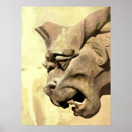 GARGOYLE POSTER (Voorkant)