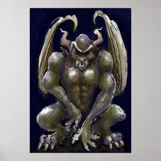 Gargoyle Poster (Voorkant)