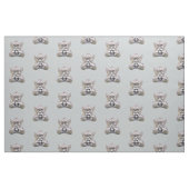Gargoyle Print Stof (Fat Quarter)