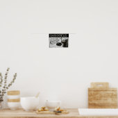 Gargoyle Protection Agency Canvas Print (Keuken)