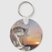 Gargoyle van Notre-Dame Sleutelhanger (Voorkant)