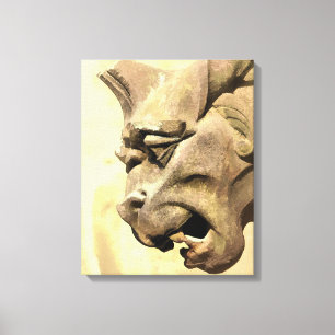 GARGOYLES CANVAS AFDRUK