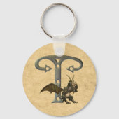 Gargoyles Monogram T Sleutelhanger (Voorkant)