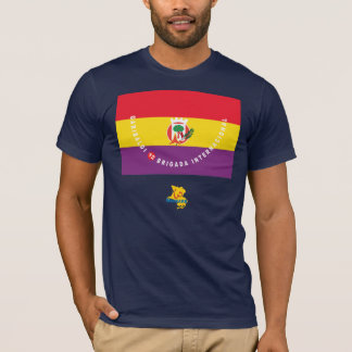 Garibaldi International Brigade Flag T-shirt