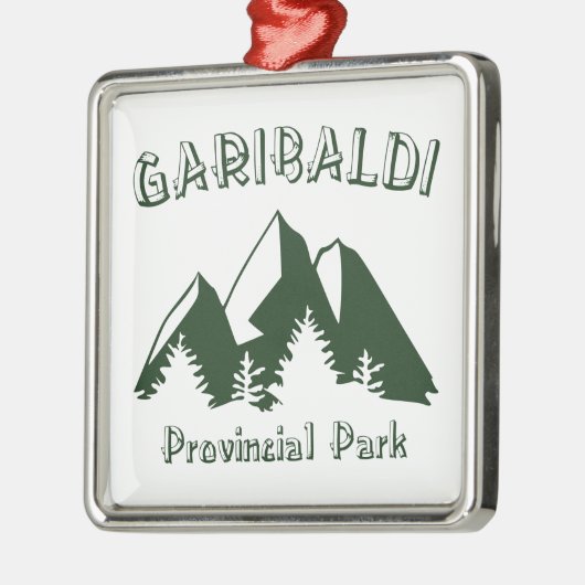 Garibaldi Provincial Park Metalen Ornament (Links)