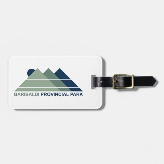 Garibaldi Provincial Park Mountain Sun Bagagelabel (Voorkant horizontaal)