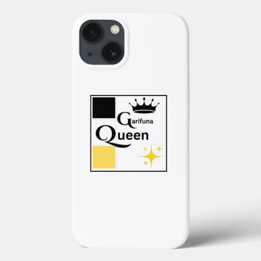 Garifuna Queen IPhone 13 Coque (Verso)