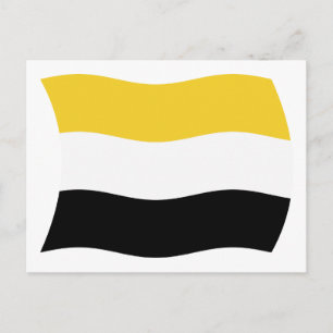 Garifuna Vlag Ansichtkaart Briefkaart
