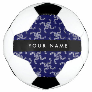 Garland de Noël, Bleu, Votre nom, Personnaliser