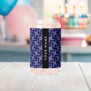 Garland de Noël, Bleu, Votre nom, Personnaliser