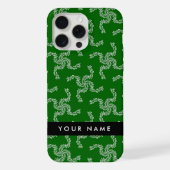 Garland de Noël, Vert, Votre nom, Personnaliser (Verso)