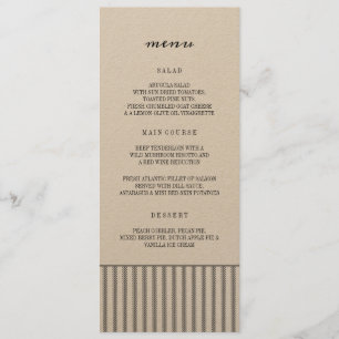 GARLAND GREENS WEDDING MENU