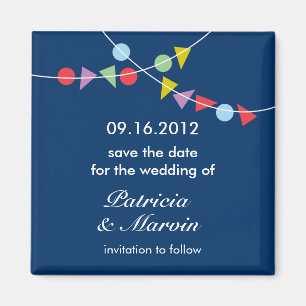 Garland Save the Date Magnet Magneet