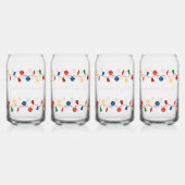 Garlande perlée avec ornements de Noël rétro (Dos)