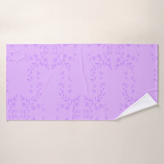 Garlands Lilac (Serviette de bain)