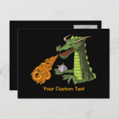 Garlic Dragon Briefkaart (Voorkant / Achterkant)