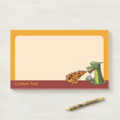 Garlic Dragon Post-it® Notes (Op bureau)